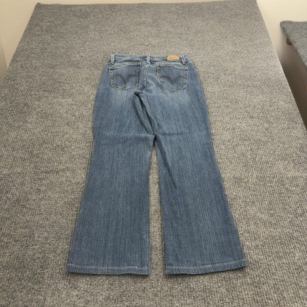 Levis Jeans Women 6 Blue Cotton 529 Curvy Bootcut Denim Stretch Casual Y2K - Picture 5 of 7